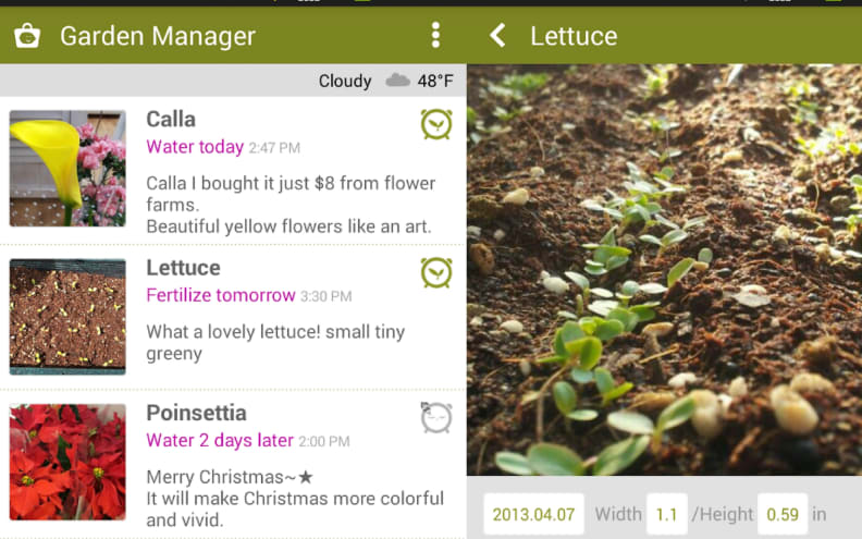 Garden Manager: Plant Alarm
