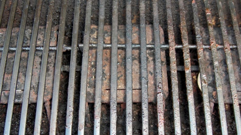 Rusty grill grates