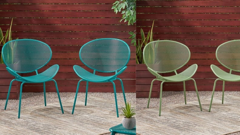11 Retro Metal Lawn Chairs That Are, Retro Patio Chairs Canada