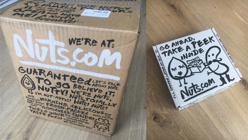 Nuts.com packaging