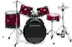Product image of Ashthorpe Adult 5-Piece Drum Set with Remo Heads & Brass Cymbals