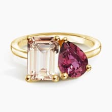 Product image of Brilliant Earth Toi et Moi Morganite and Pink Tourmaline Cocktail Ring