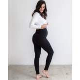 NEW Zella Mamasana Live In Maternity cropped Leggings in Black - Size M  #681