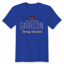 Product image of Customized Adults' Walt Disney World Family Vacation T-Shirt