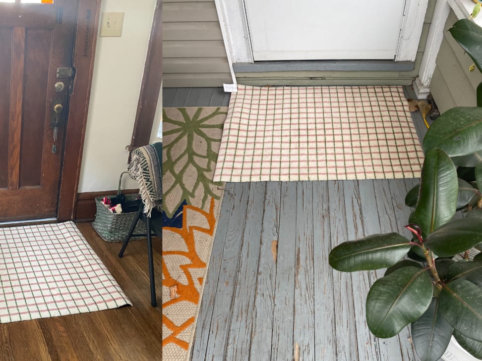 Doormat Outdoor Indoor,Modern Trendy Welcome Mat,Wear