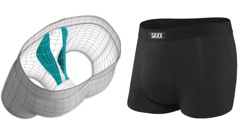 Saxx's BallPark Pouch model, Saxx trunks