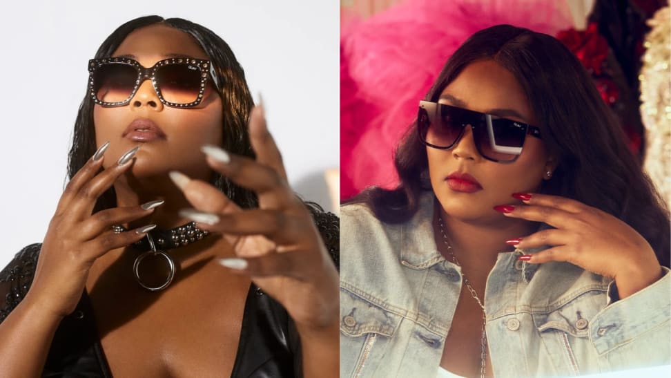 Lizzo wearing sunglasses