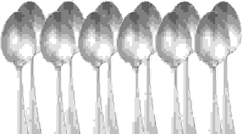 AmazonBasics Stainless Steel Dinner Spoons