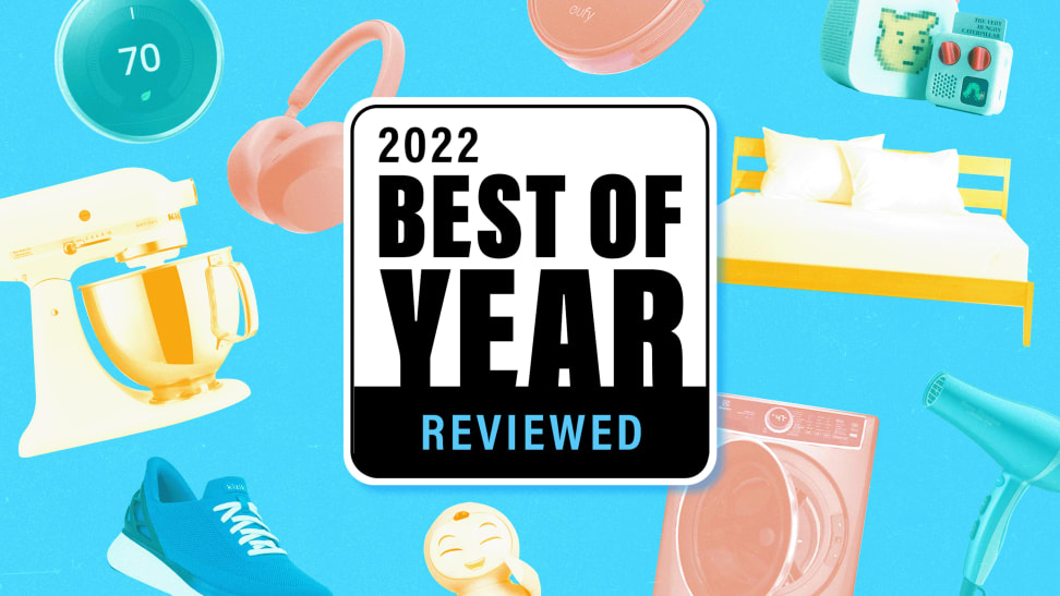 A collage of our favorite products with a Best of Year banner in the center.