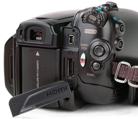 canon vixia hv40 camcorder review