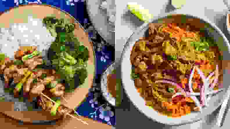 Sunbasket offers mostly organic ingredients in all its meal kits.