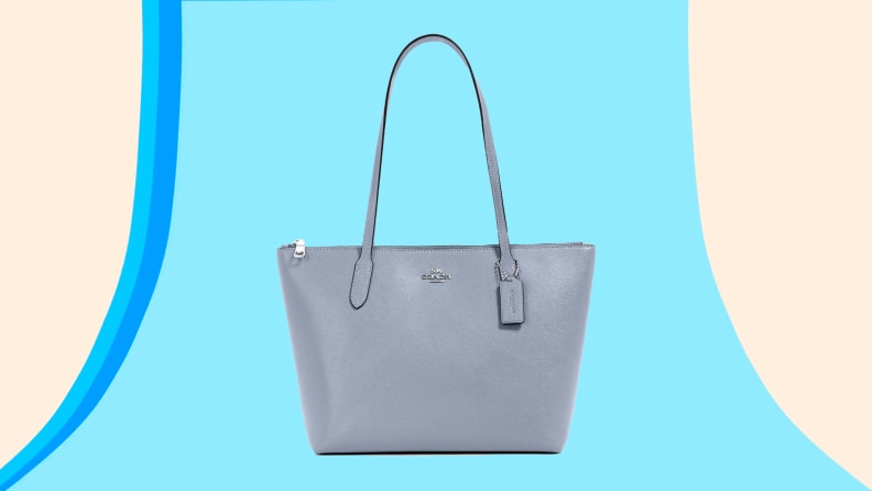 coach outlet blue purse