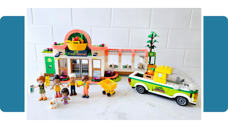 The Lego Friends Organic Grocery Store