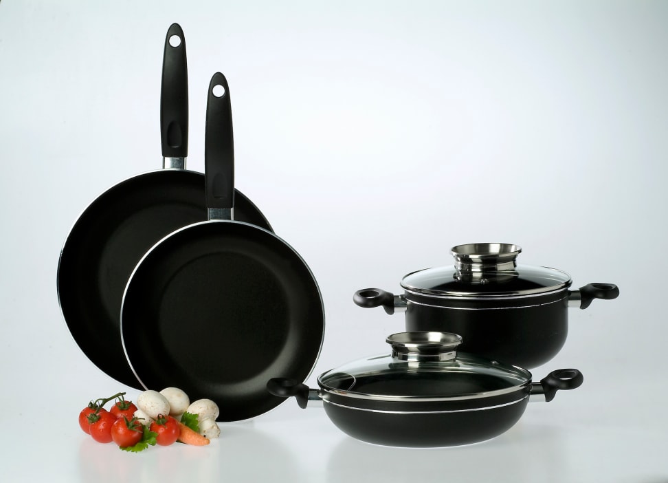 non stick pan set sale