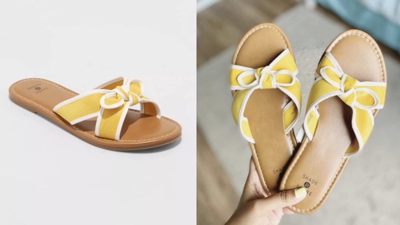 Target leather sandals