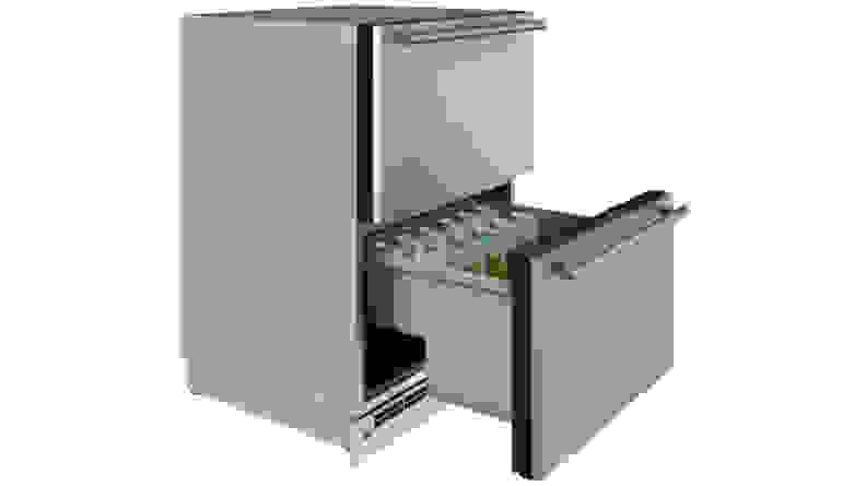 A U-line UODR124SS61A refrigerator