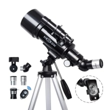 Product image of  Hexeum Telescope with Tripod Phone Adapter, Carrying Bag and Remote Control