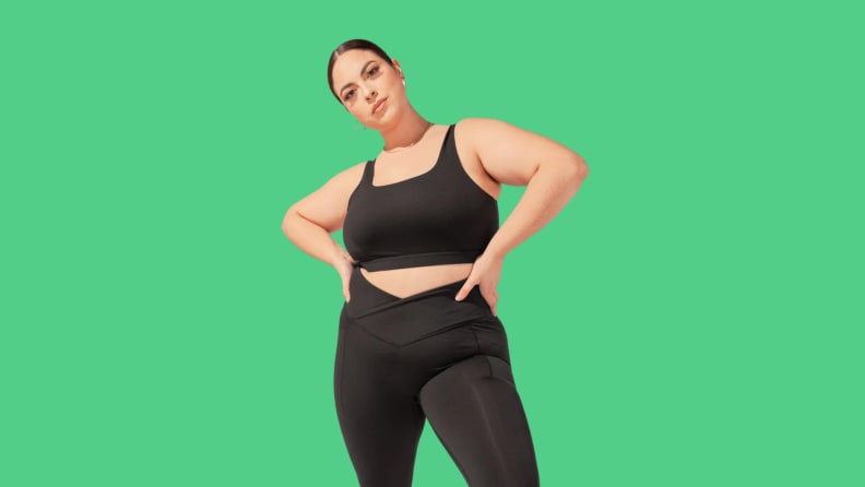 greenscreen  Plus Size Butt Lifting Gym Leggings #