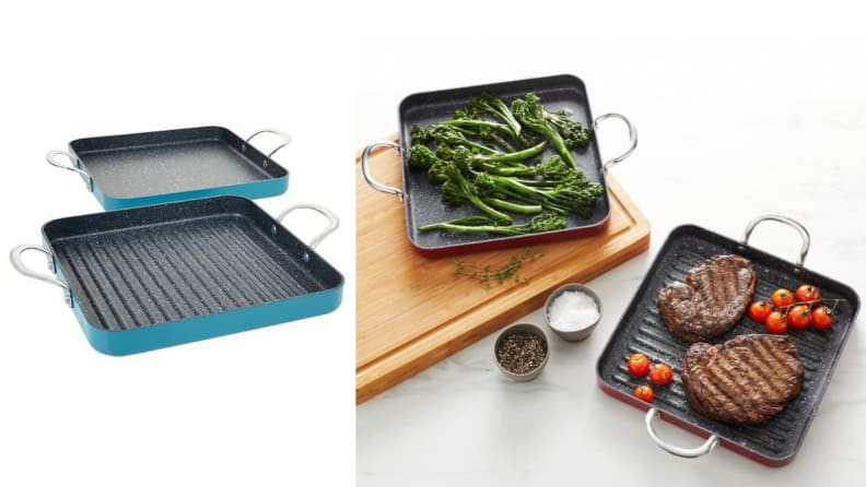 Curtis Stone Grill + Griddle Pans