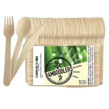 Product image of Bamboodlers Disposable Wooden Cutlery Set