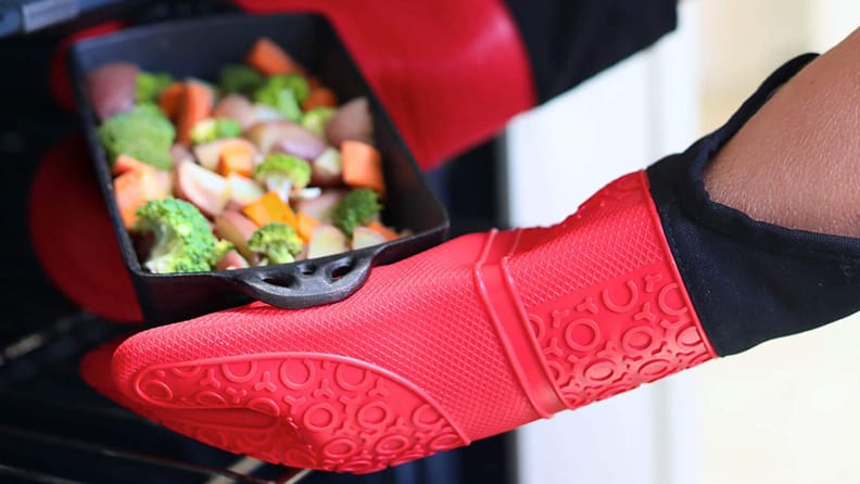 Food52 Five Two Silicone Oven Mitts and Pot Holders - Dwell
