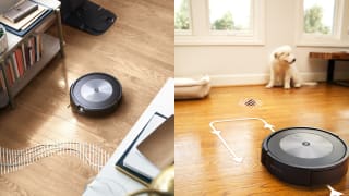 The iRobot Roomba j7+ avoiding power cables and animal droppings