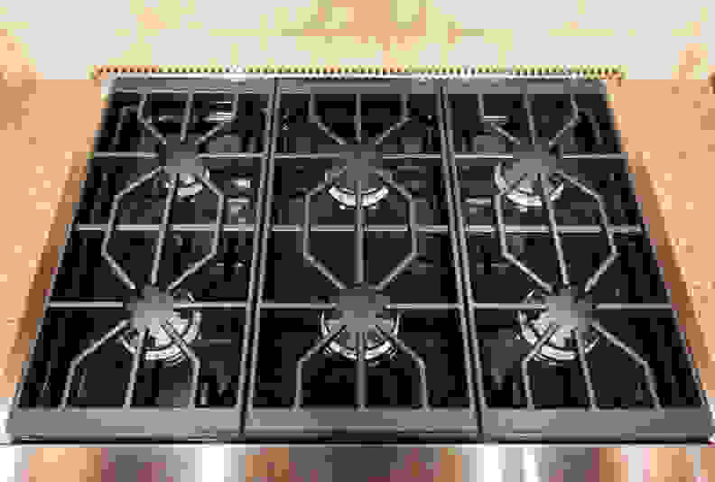 cooktop and grates