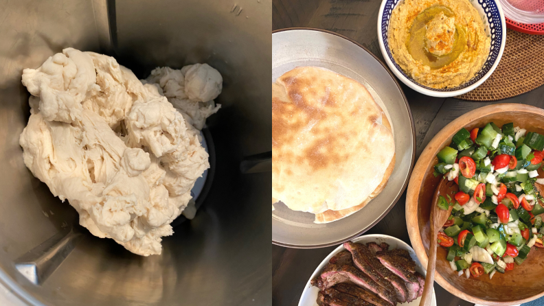 Thermomix TM6 Review: How to make pita bread.