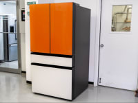 The Samsung Bespoke RF29BB8600AP sitting in the Reviewed lab testing area