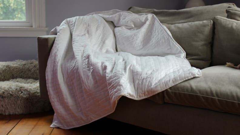 Gravity Cooling Weighted Blanket review