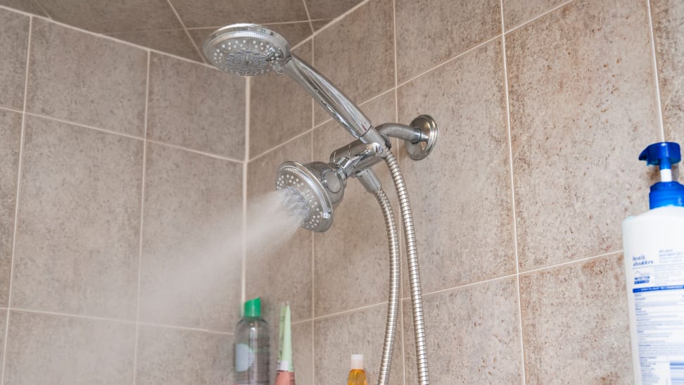 Long handled bath shower back brush double-sided - HB Silicone