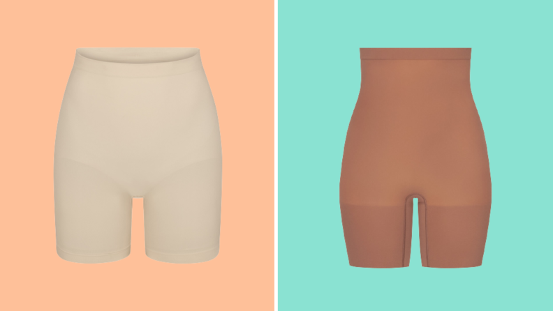 Two shaping shorts.