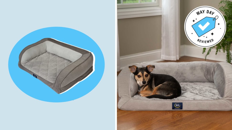 This Serta dog bed is less than $40 at Wayfair this weekend