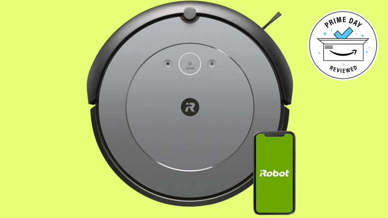 iRobot on yellow background