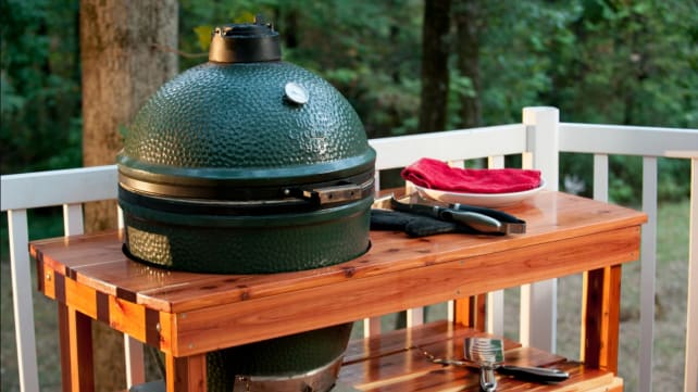Big Green Egg table