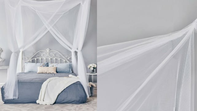 Truedays 4-Corner Princess Canopy