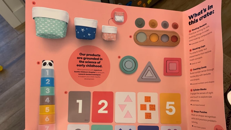The Panda Crate is designed for babies ranging in age from 11-18 months.