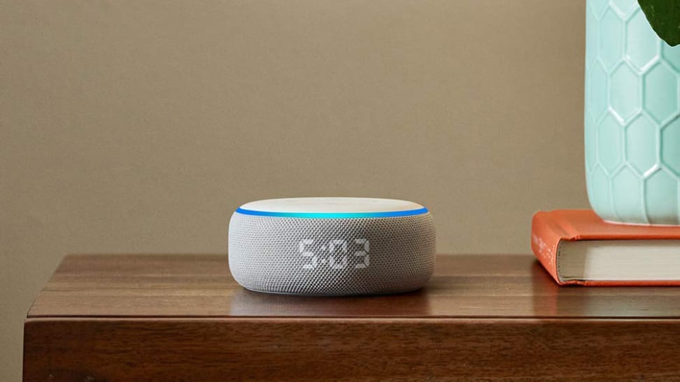 Third-generation Echo Dot with Clock