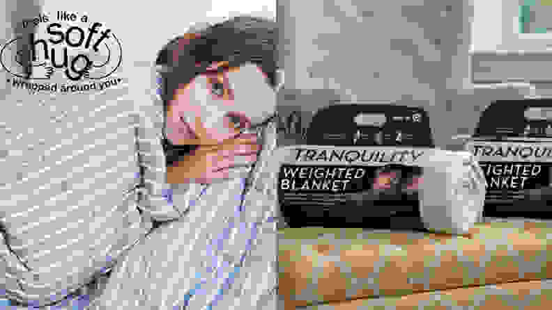 There are several affordable weighted blankets to buy instead.