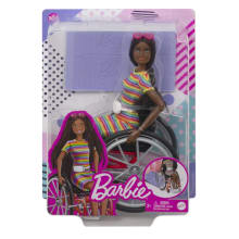 Product image of Barbie Fashionistas Doll #166 with Wheelchair and Ramp