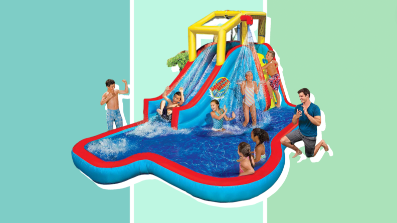 ot, summer days wouldn't be complete without this refreshing, fun-fueled slide from Bountech.