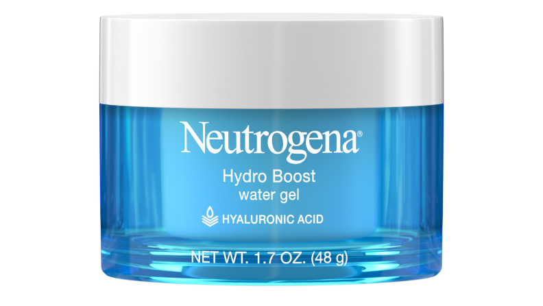 An image of a blue pot of Neutrogena moisturizer.