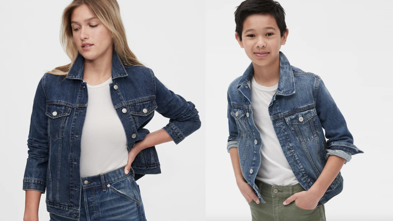 Matching mommy and me Gap jean jackets