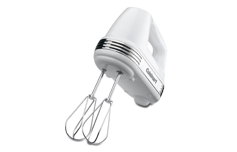A Cuisinart hand mixer