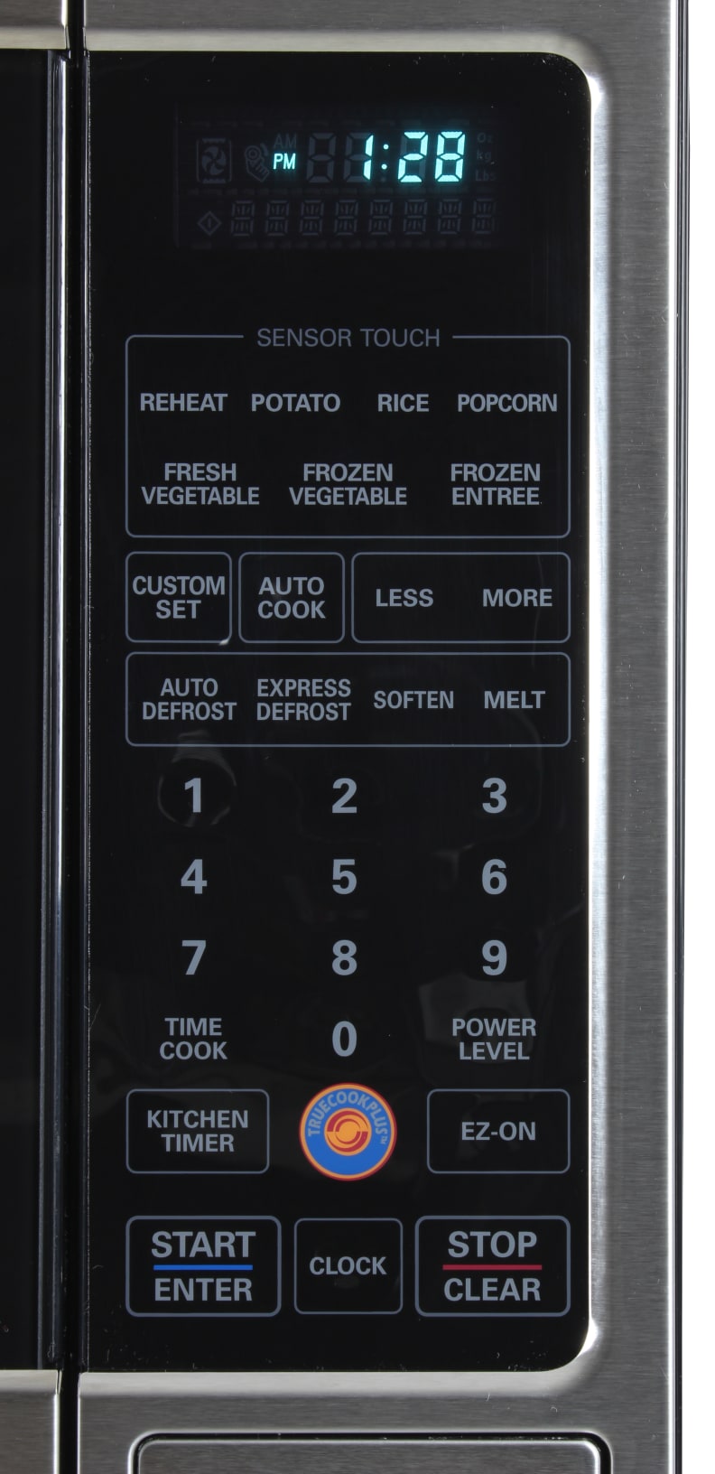 The LCRT2010ST features TrueCookPlus which makes for hassle free microwave cooking.