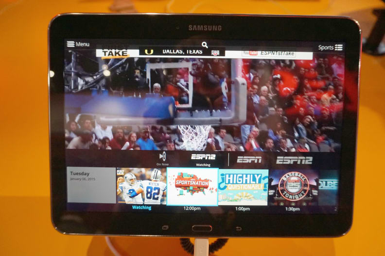 Dish Sling TV channel select