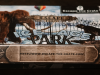 An Escape The Crate game package with an Ice Age Park theme.