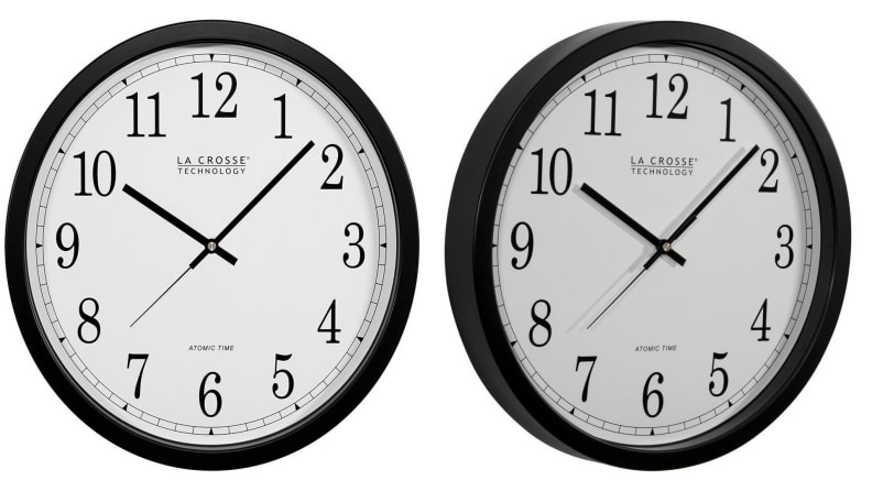 La Crosse Technology 14-Inch Atomic Wall Clock