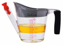 AUPERTO Fat Separator Measuring Cup And Strainer With Bottom Release For  Gravy Sauces And Other Liquids With Oil Grease 