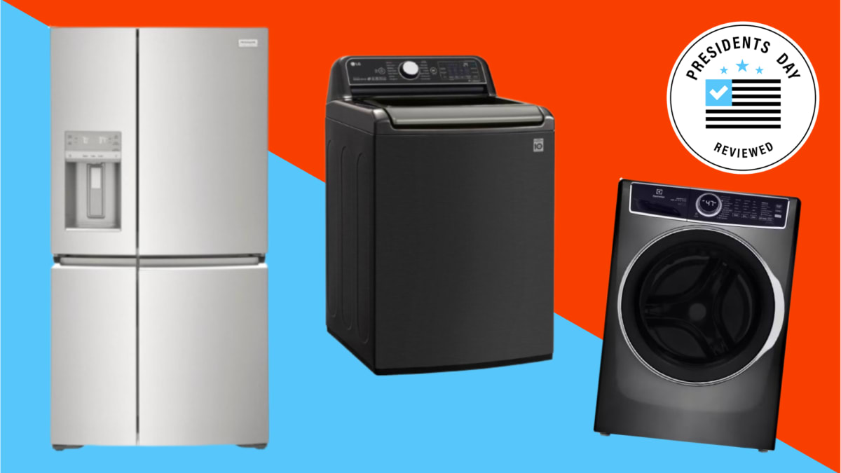 Presidents day sale on washer and dryers top